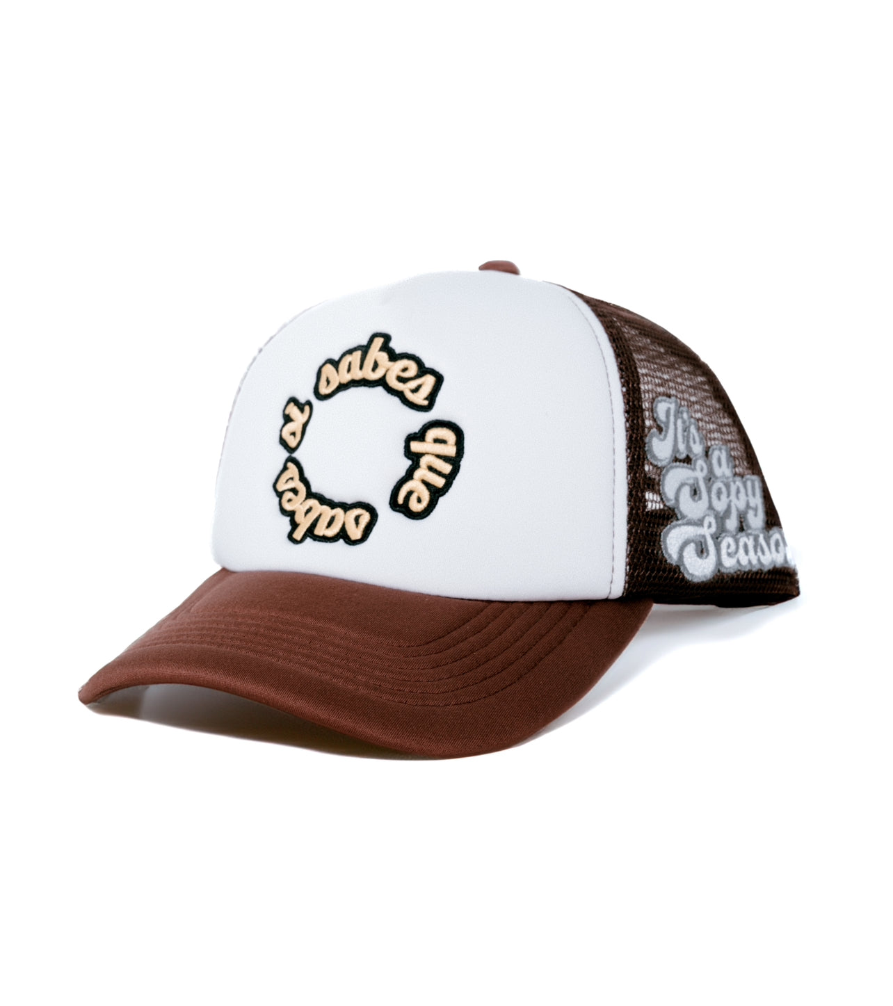 "Sweet Potato Pudding Brown" Trucker Hat