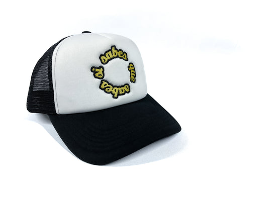 (White/Black) TRUCKER HAT